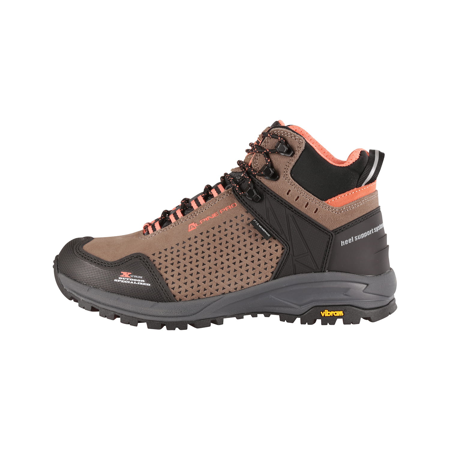 Buty trekkingowe za kostkę skórzane Erahe